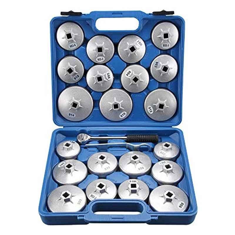 Aluminum Alloy Cup Type Oil Filter Wrench (Set Of 23 PCS )