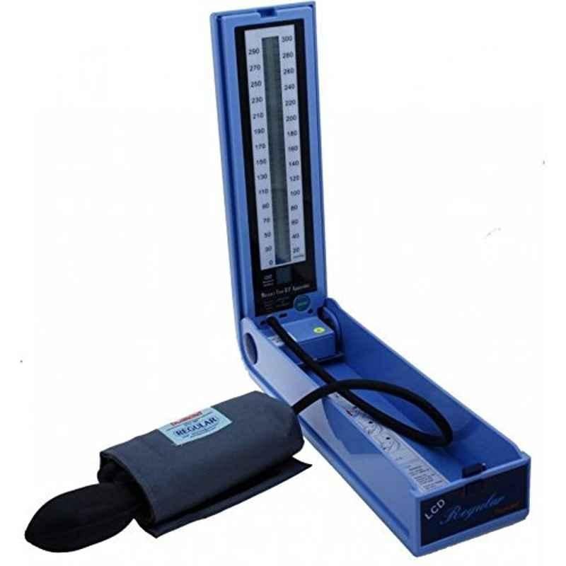 Diamond BPDG 034 Blue Apparatus LCD Regular BP Monitor with Velcro Cuff Battery