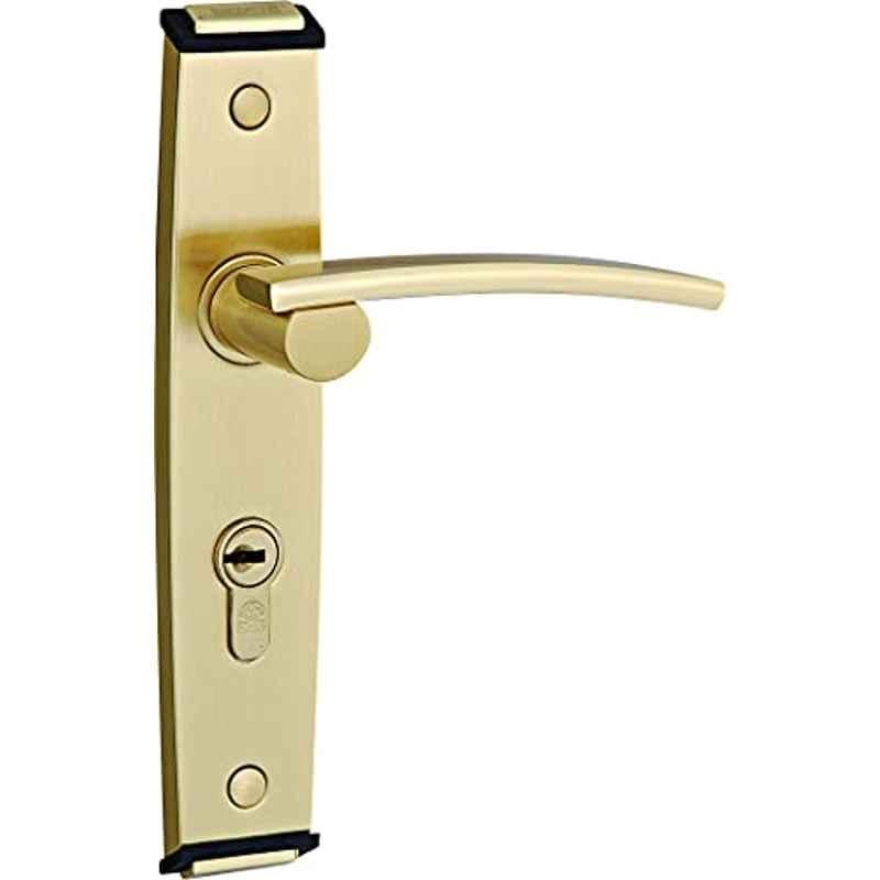 Bonus Compact 999 70mm Brush Brass Both Side Key Mortice Lock Set