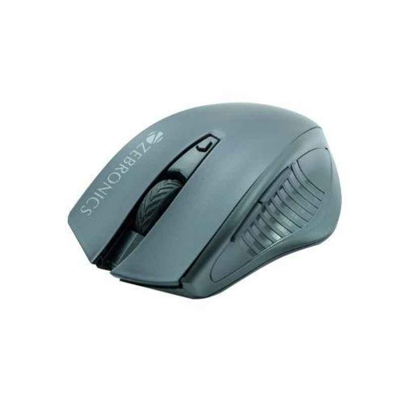 Zebronics 2.4GHz Black Wireless Optical Mouse, ZEB-TRON