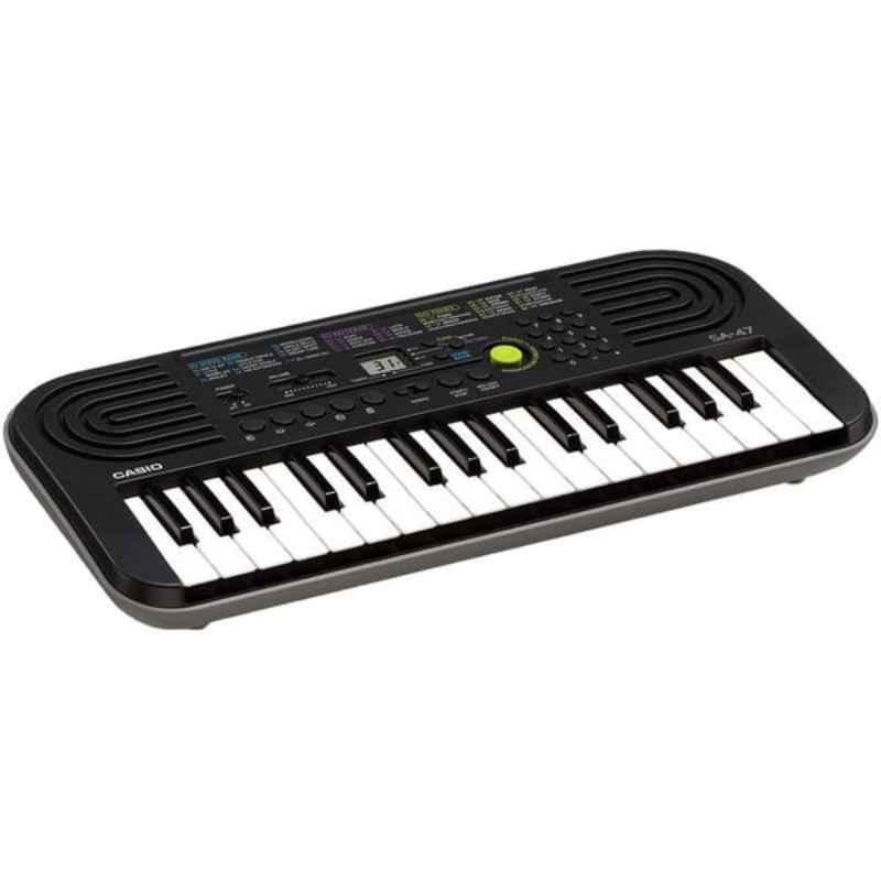 Casio SA-47 Black Mini Musical Keyboard