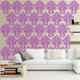 Kayra Decor 16x24 inch PVC Damask Wall Design Stencil, KHS500