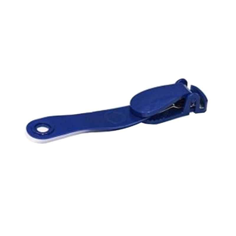 Deli 5749 Blue Badge Clip (Pack of 10)