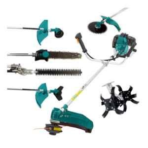Latson 2.5HP 52cc 2 Stroke 6 in 1 Brush Cutter with Weeder, Tiller Chainsaw & Blade Attachments, SP-GX-50TA