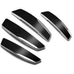 SureStrive 4 Pcs Silicon Black Anti Scratch Corner Edge Protector Door Guard Set for ford Figo New Type-2 Model