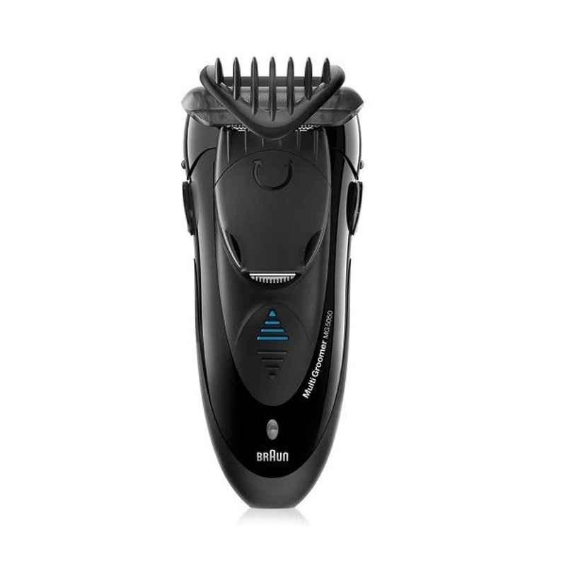 Braun 1.2-6mm Black 3 in 1 Rechargeable Multi Style Shave Trimmer, MG5050