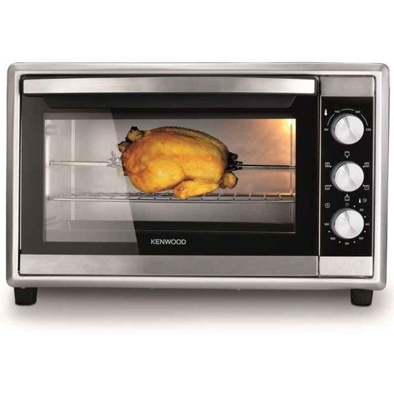 Kenwood 56L 2200W Black & Silver Electric Oven, GCCMOM56.000SS