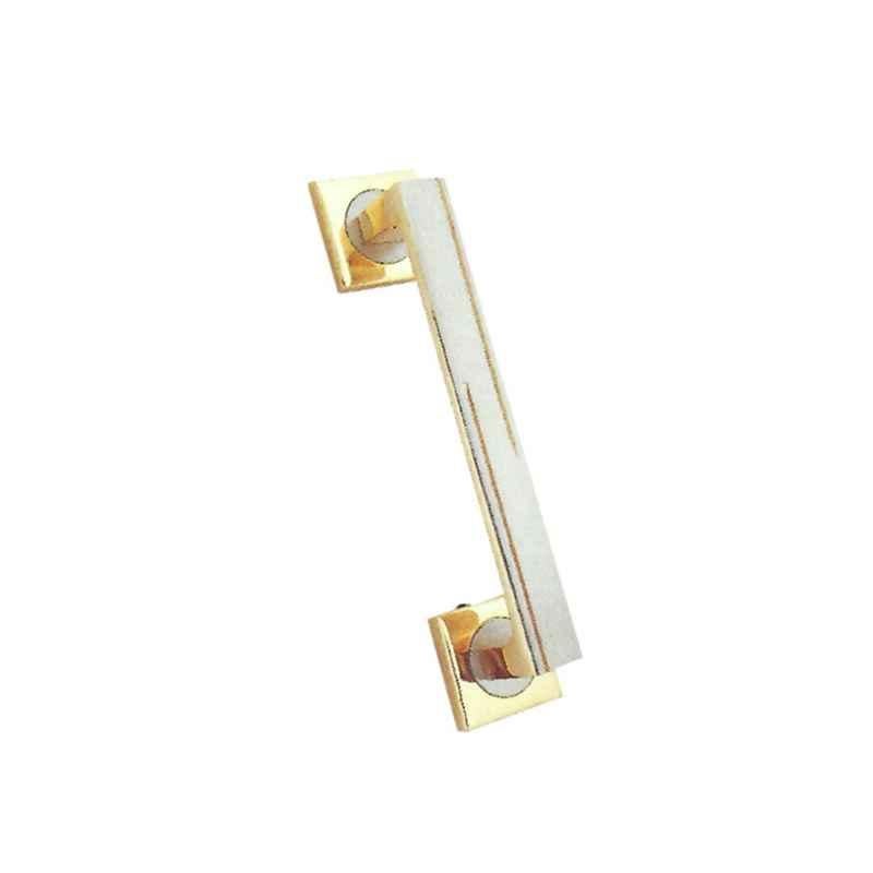 Smart Shophar 8 inch Brass Gold Silver Ixias Concealed Handle, SHA10CH-IXIA-GS08-P1