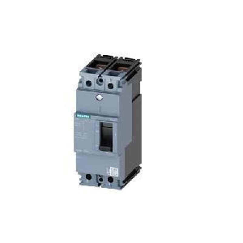Siemens 2 Pole 20 A Molded Case Circuit Breaker Thermal Magnetic Trip Unit 3VM11204ED220AA0