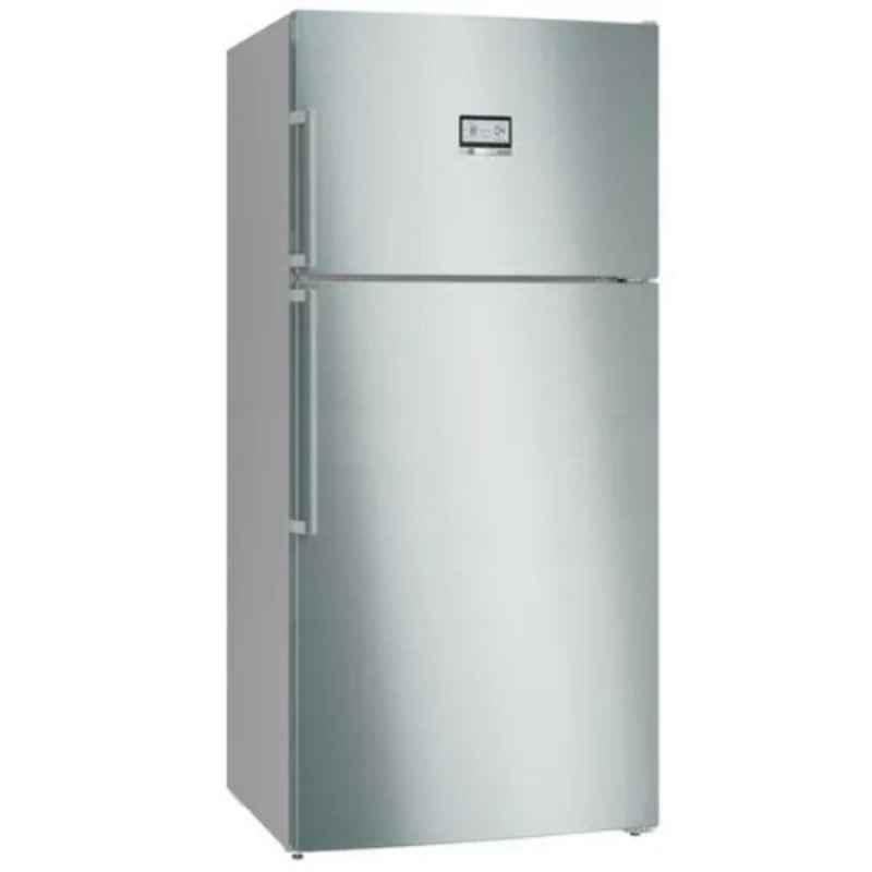 Bosch Series-6 505L Double Door Stainless Steel Silver Fridge, KDN86AI31M