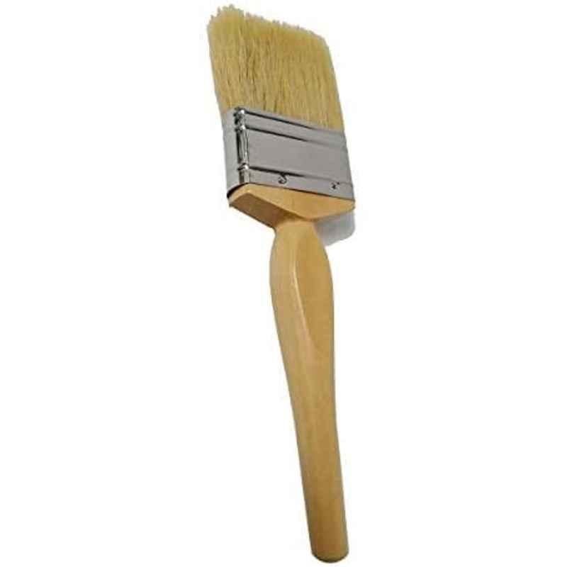 Abbasali 2-1/2 inch Wooden Handle Long Bristle Paint Brush