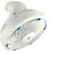 Bajaj Ultima White Cabin Fan, Sweep: 300 mm
