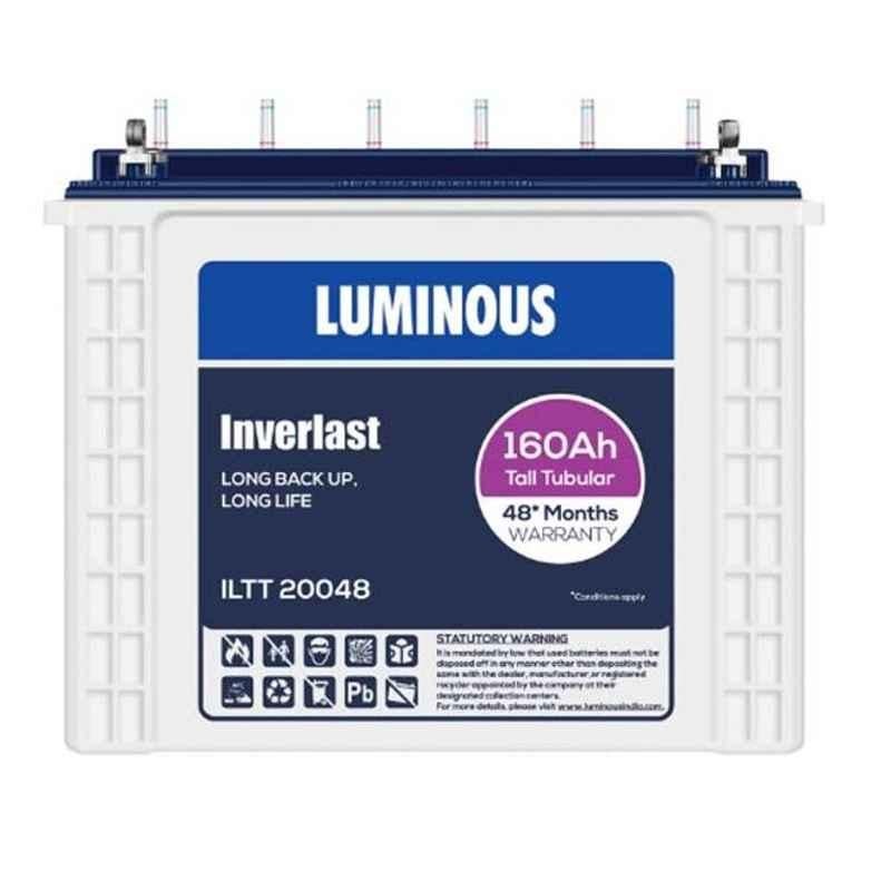 Luminous 160Ah Tubular Battery, ILTT20048