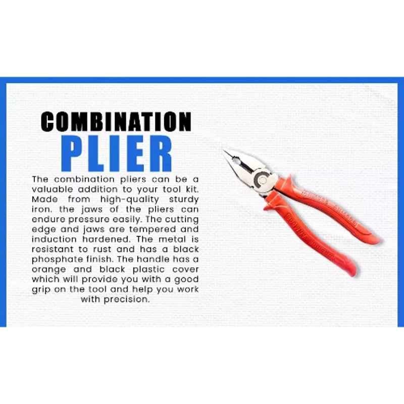 Sky Blue 8 inch Multipurpose Professional Lineman Plier