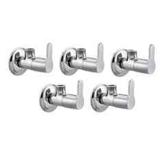 Fastgear Marc Stainless Steel Silver Chrome Finish Angle Valve, FG1172 (Pack of 5)