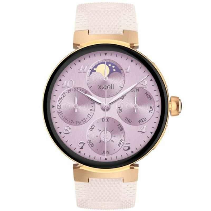 Xcell Zohra-2 1.32 inch TFT Pink Fitness Tracker, XL-WATCH-ZHORA-2-GPNK