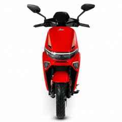 Amo Electric Bikes Brisk LA 25km/hr 60V Non RTO Red Electric Scooter with 60-70 km Per Charge Range