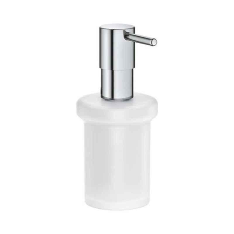 Grohe Essentials 157x92mm White & Chrome Soap Dispenser, 40394001