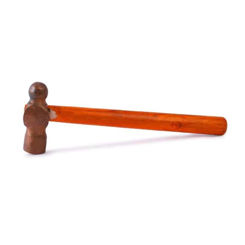 Lovely 250g Copper Ball Pein Hammer with Wooden Handle