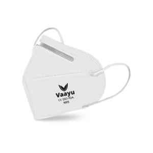 Vaayu M019 5 Layers N95 Non Woven White Face Mask with Respirator (Pack of 15)