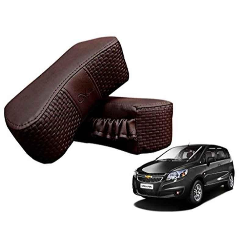Kozdiko 2 Pcs Memory Foam Cola Neck Rest Cushion Pillow Set for Chevrolet UVA
