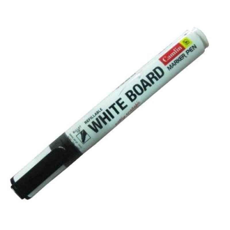 Camlin Black White Board Marker Pen, MP200P3691 (Pack of 200)
