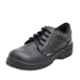 Indcare Jumbo Leather Black Steel Toe Work Safety Shoes, Size: 8