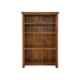 Angel Furniture 90x30x135cm Honey Glossy Finish Solid Sheesham Wood Antonio Bookshelf, AF-172H