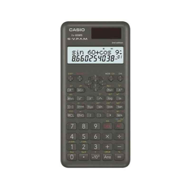 Casio FX-85MS-2 161.5x11.1x77mm Black Dot Matrix Display Scientific Calculator