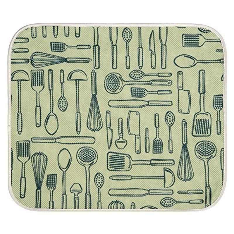  Microfiber Dish Drying Mat 16x18inch, for Kitchen