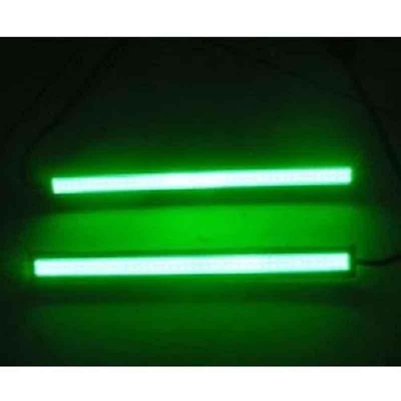 JBRIDERZ 2 Pcs Green Ultra Bright Daytime Running LED Light Set