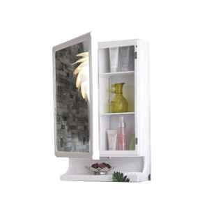 Branco 21x13.5x15.5 inch PPCP White Rectangular Bathroom Cabinet