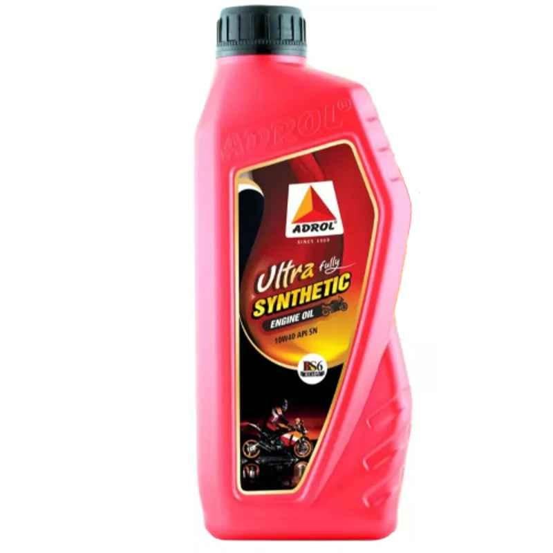 Adrol Ultra 900ml 10W40 SN Fully Synthetic 4 Stroke Two Wheeler Engine Oil