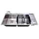 Crocodile 43x18x10 inch Satin Finish Stainless Steel Double Bowl Sink with Dustbin