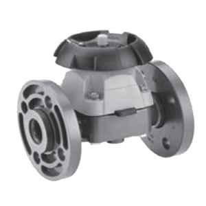 Hepworth 63mm PN 10 PVC-U Standard Flange NBR Diaphragm Valve, 161.317.507