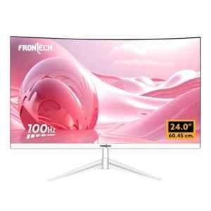 Frontech Ultima 24 inch 1920x1080p White Full HD LED Monitor, MON-0080