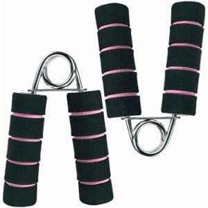 QUIT-X 8.3cm Pink Essential Trainers Hand Fitness Grip for Strong Hands (Pack of 2)