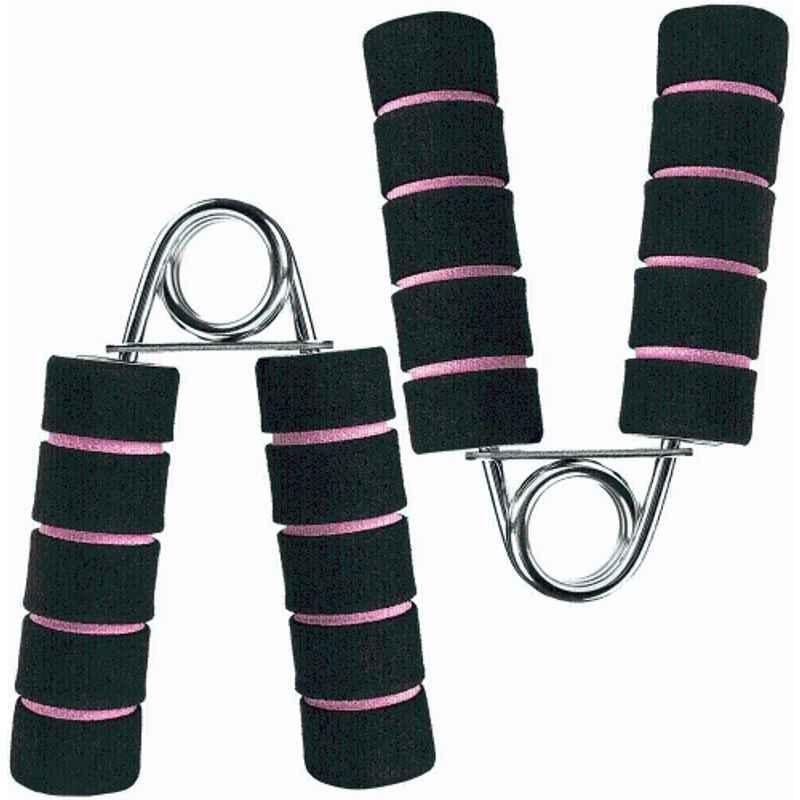 QUIT-X 8.3cm Pink Essential Trainers Hand Fitness Grip for Strong Hands (Pack of 2)