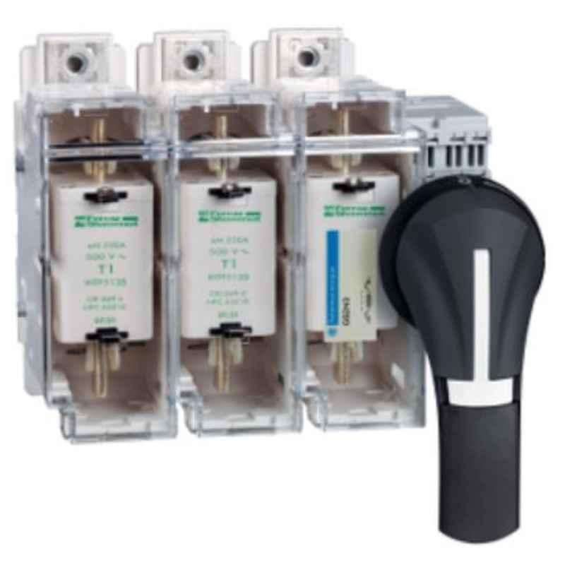 Schneider TeSys 2 Position IP65 Black Handle Front Mounting External Rotary, GS2AH530