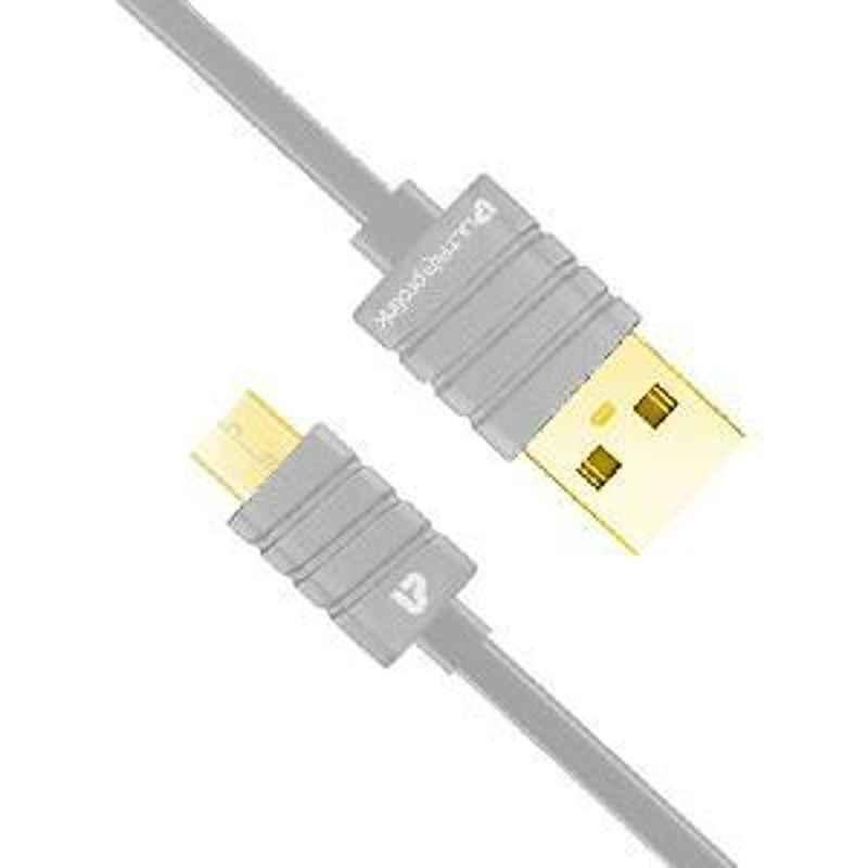 Ultraprolink UL0043GRY 0150 1.5 Mtr Grey Sync & Charge Cable