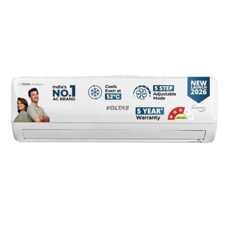 Voltas 1 Ton 3 Star White Split Inverter AC, VECTRA EMERALD