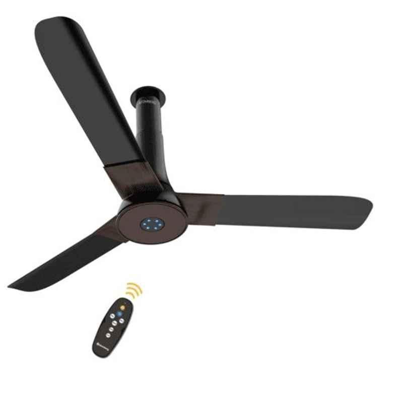 Atomberg Studio+ 32W Earth Brown Ceiling Fan with Remote, Sweep: 1200 mm
