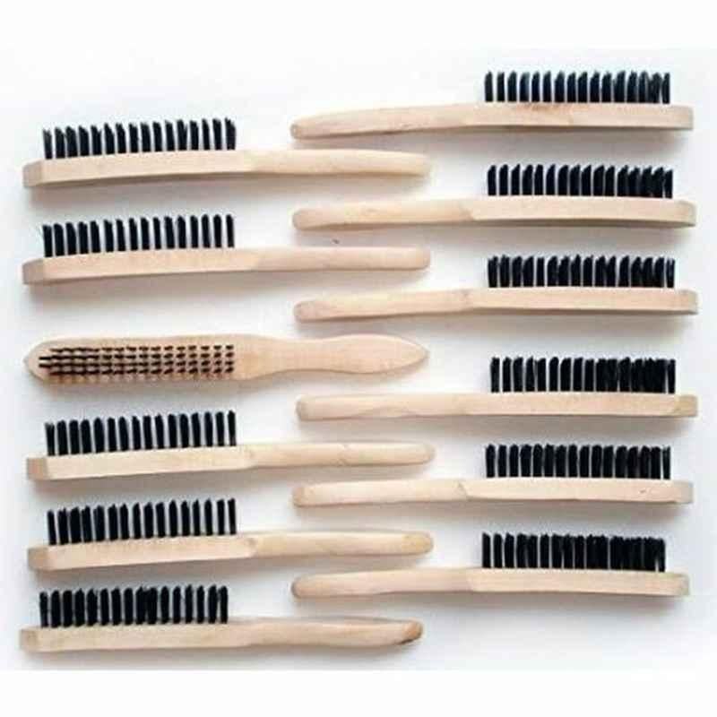 Lesmann 4 Row Wire Brush, PK12