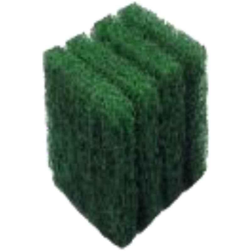 2.5x3.7 inch Green Thick Scourer Pad (Pack of 6)