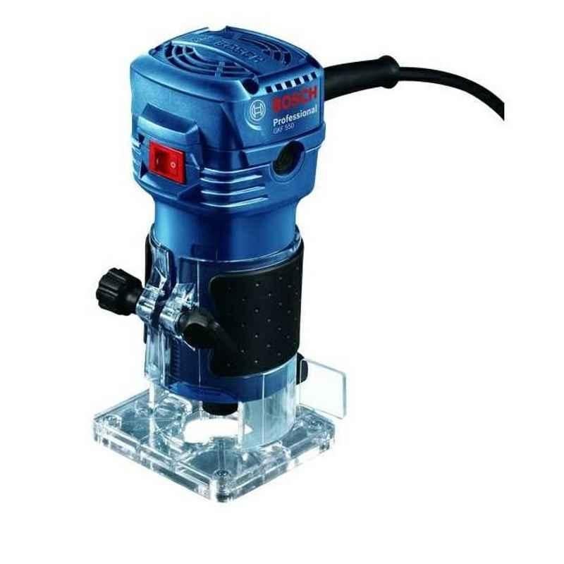 Bosch 550W 6mm GKF 550 Collet Professional Router, 06016A00F0