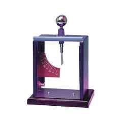 New Verma Metal & Wooden Gold Leaf Electroscope, Size: Medium
