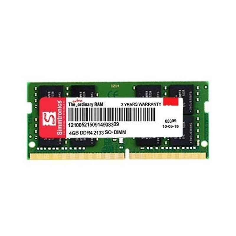 Simmtronics PC 17000 4GB DDR4 2133MHz Laptop RAM