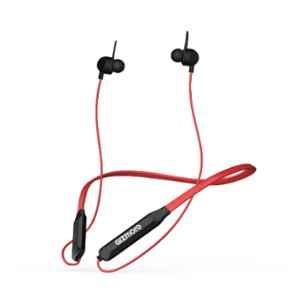 Gizmore GIZ MN218 Red In-Ear Magnetic Wireless Neckband Earphone with Mic