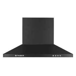 Faber Pluto 1000m3/hr 60cm Black Manual Wall Mounting Chimney, 320.0688.720