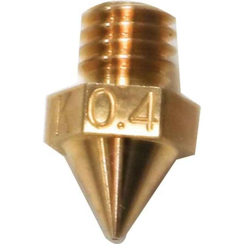 Bibo 0.4mm Brass Filament Nozzle for 3D Printer Extruder